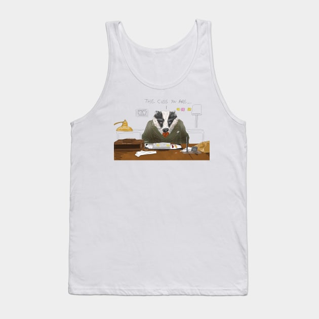 Fantastic Mr. Fox: The Cuss You Are Tank Top by 51Deesigns